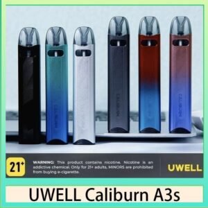 UWELL Caliburn A3S咖哩棒A3S POD電子煙主機官網評價說明書